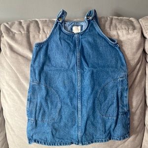 Used forever 21 denim dress size 5/6  ,XS